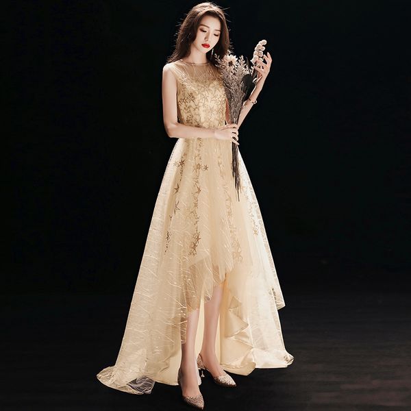 evening dress female 2019 fashion banquet golden gas field queen host small dress skirt usually wear long paragraph, White;black
evening dress female 2019 fashion banquet golden gas field queen host small dress skirt usually wear long paragraph, White;black