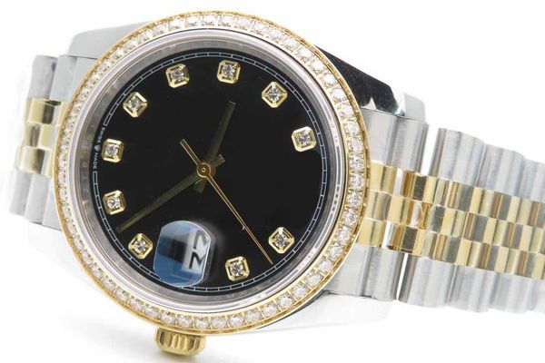 men's products selling quality datejust 36mm jub diams diams bp 2813 automatic movement watches black dial with diamond watches, Slivery;brown 
men's products selling quality datejust 36mm jub diams diams bp 2813 automatic movement watches black dial with diamond watches, Slivery;brown