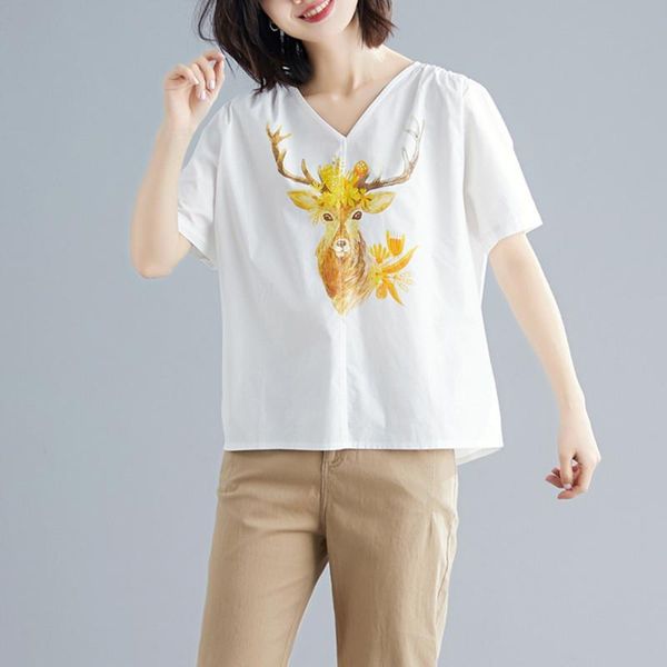 plus size summer blouse women 2020 korean style short sleeve women blouses ladies for clothes blusas mujer de moda, White
plus size summer blouse women 2020 korean style short sleeve women blouses ladies for clothes blusas mujer de moda, White