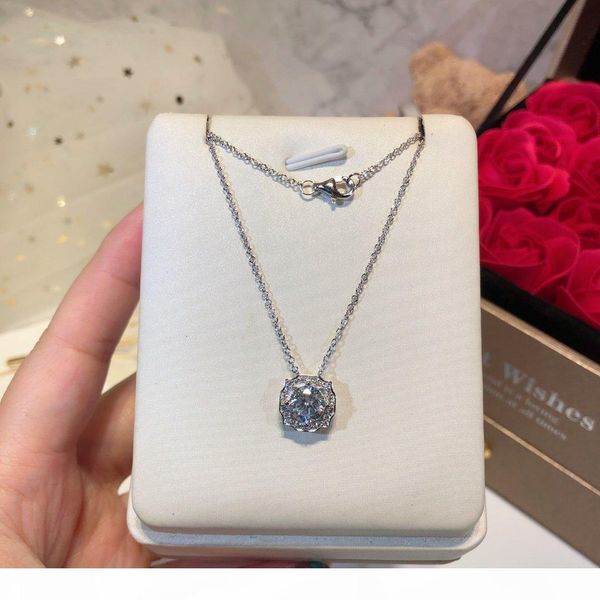 woman luxury necklace s925 silver flower necklace diamond loop for women love gift ing
woman luxury necklace s925 silver flower necklace diamond loop for women love gift ing