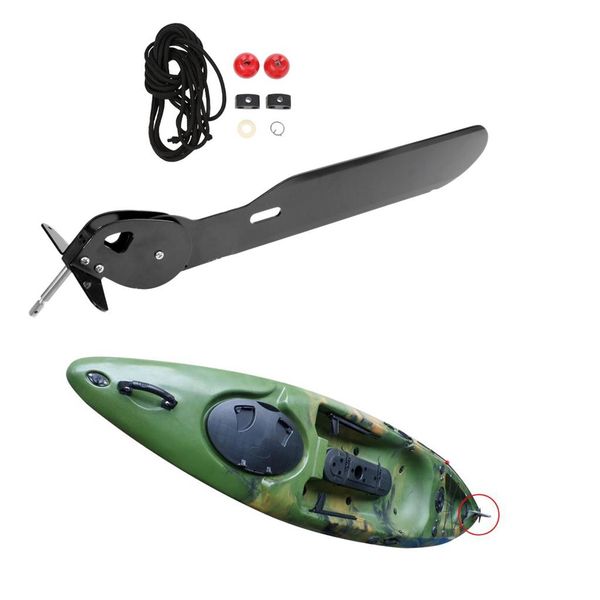 heavy duty 20' aluminum alloy kayak rudder fishing boat rudder rope buckle replacement steering system control balls kit
heavy duty 20' aluminum alloy kayak rudder fishing boat rudder rope buckle replacement steering system control balls kit