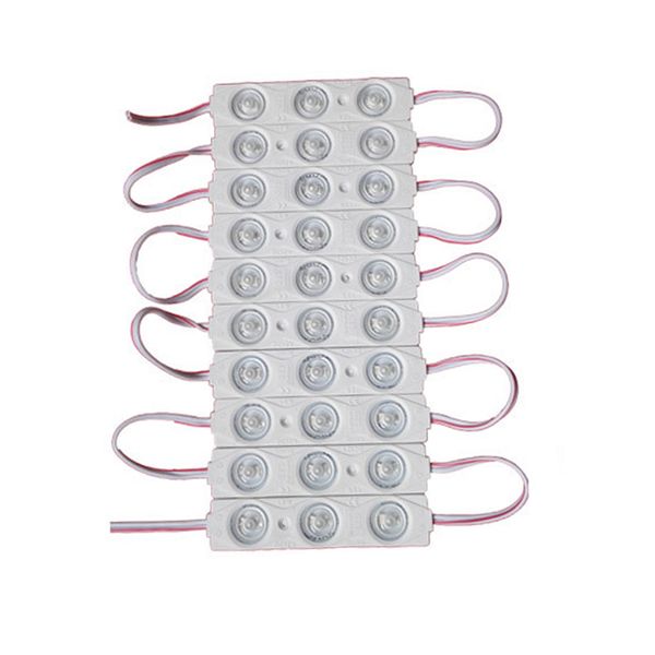 3 pcs led injection molding module with lens 2835 led module dc12v 3 led 1.2w 150lm ip65 aluminum sign 70mm*15mm
3 pcs led injection molding module with lens 2835 led module dc12v 3 led 1.2w 150lm ip65 aluminum sign 70mm*15mm