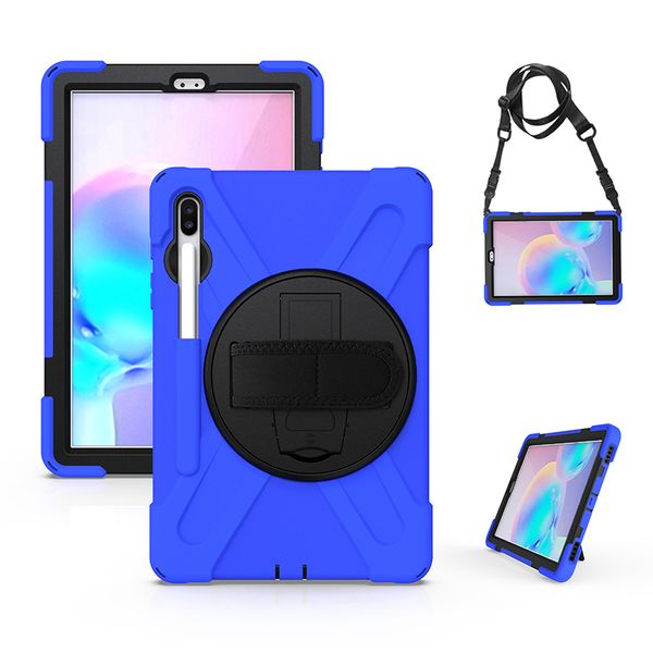 kids safe silicone hybrid durable case with nylon shoulder strap and kickstand for samsung galaxy tab s6 10.5 t860 t865 tablet
kids safe silicone hybrid durable case with nylon shoulder strap and kickstand for samsung galaxy tab s6 10.5 t860 t865 tablet