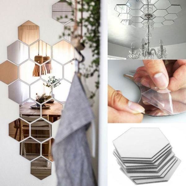 3d hexagon acrylic mirror wall stickers removable diy art wall decor stickers living room mirrored sticker gold home decor
3d hexagon acrylic mirror wall stickers removable diy art wall decor stickers living room mirrored sticker gold home decor