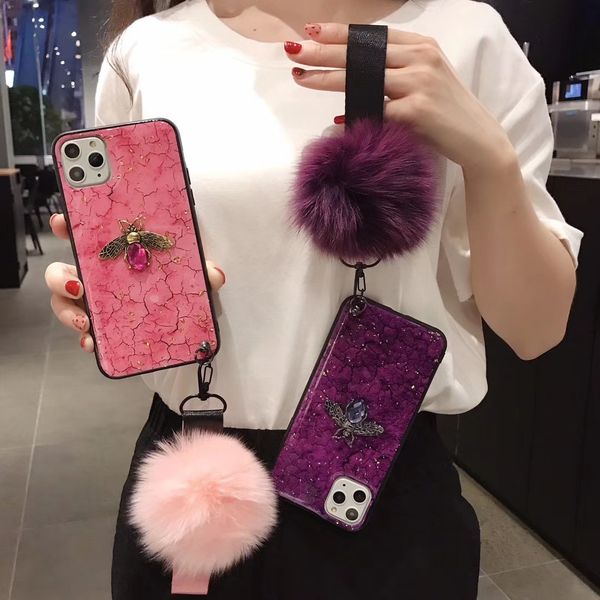 luxury 3d diamond bee hairball lanyard silicone case for iphone x xr xs 11 pro max 7 8 plus for cover
luxury 3d diamond bee hairball lanyard silicone case for iphone x xr xs 11 pro max 7 8 plus for cover