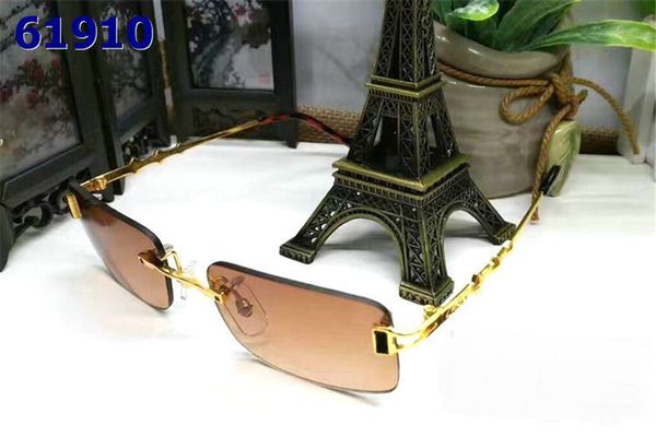 european and american classic fashion ladies glasses luxury frameless golden fashion french men's optical high-quality brand sunglasses, White;black
european and american classic fashion ladies glasses luxury frameless golden fashion french men's optical high-quality brand sunglasses, White;black