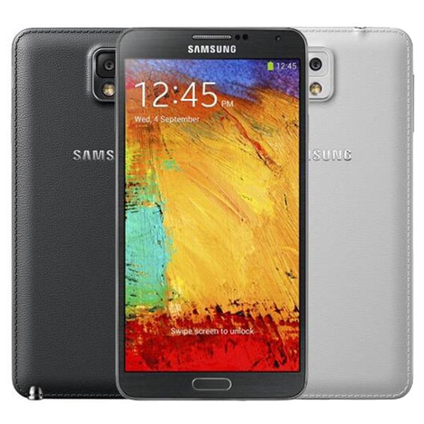 

Восстановленный оригинальный Samsung Galaxy Note 3 N9005 N900A N900V N900T N900P 4G LTE 5,7 дюймовый четырехъядерный 3G RAM 32GB ROM 13MP телефон DHL 30шт