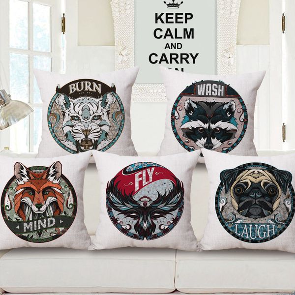 animal head portrait cotton cushion personality embrace pillow case come picture customize
animal head portrait cotton cushion personality embrace pillow case come picture customize