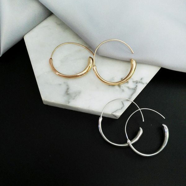 srcoi fashion gold silver color alloy hoop earrings bohemian geometric round circle earrings simple ear 2019, Golden;silver
srcoi fashion gold silver color alloy hoop earrings bohemian geometric round circle earrings simple ear 2019, Golden;silver