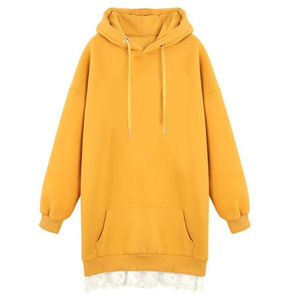 drop shopping casual lace wear yellow black thickened hooded coat loose long women's sweater autumn winter hoodies sweatshirt
drop shopping casual lace wear yellow black thickened hooded coat loose long women's sweater autumn winter hoodies sweatshirt