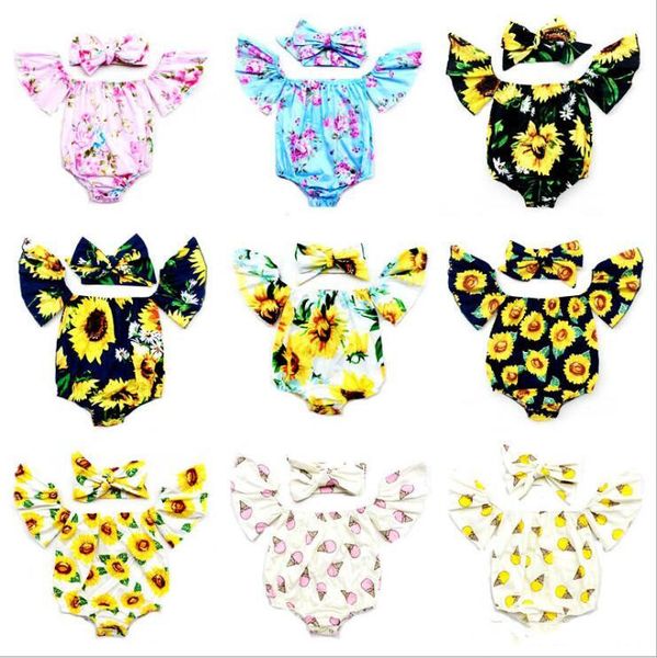kids clothes girls sunflower rompers headband clothing sets flowers printed jumpsuits hairband outfits onesie playsuit bodysuits ayp5764, White
kids clothes girls sunflower rompers headband clothing sets flowers printed jumpsuits hairband outfits onesie playsuit bodysuits ayp5764, White