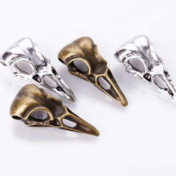 60pcs/bag ancient silver bronze 23*45mm hollow skeleton bird head charms pendant designer jewelry making necklace bracelet accessories gift, Bronze;silver
60pcs/bag ancient silver bronze 23*45mm hollow skeleton bird head charms pendant designer jewelry making necklace bracelet accessories gift, Bronze;silver