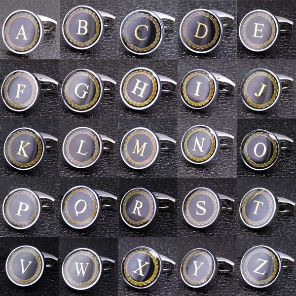 novelty fashion shirt cufflink circular letter a-z design ale material men's wedding cufflinks whoelsale&retail, Silver;golden
novelty fashion shirt cufflink circular letter a-z design ale material men's wedding cufflinks whoelsale&retail, Silver;golden