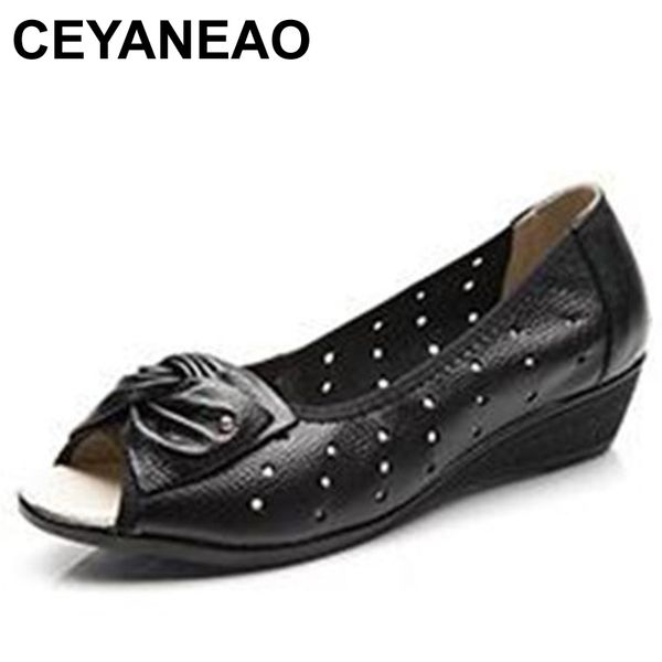 ceyaneao 2019 новый женская обувь из натуральной кожи сандалии клинья босоножки на платформе женщина с открытым носком дамы мокасины сапоги, Black
ceyaneao 2019 новый женская обувь из натуральной кожи сандалии клинья босоножки на платформе женщина с открытым носком дамы мокасины сапоги, Black