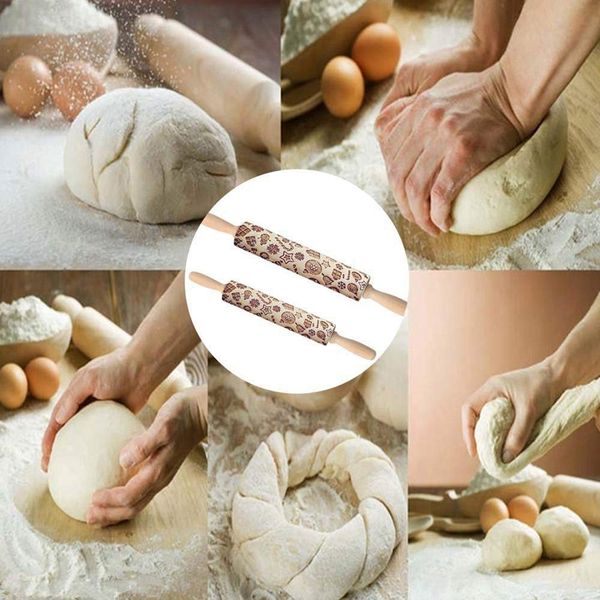 christmas wooden rolling pins, christmas tree shape decor embossing rolling pin,with handle engraved xmas symbols carved for coo
christmas wooden rolling pins, christmas tree shape decor embossing rolling pin,with handle engraved xmas symbols carved for coo