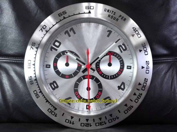 10 style watch wall clock cosmograph 34cm x 5cm 2kg steel quartz electronic blue luminescent 116509 116520 watches clocks, Slivery;black
10 style watch wall clock cosmograph 34cm x 5cm 2kg steel quartz electronic blue luminescent 116509 116520 watches clocks, Slivery;black