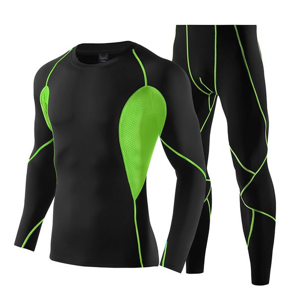 compression men's sport suits quick dry elastic running sets clothes sports joggers training gym fitness tracksuits running, Black;blue
compression men's sport suits quick dry elastic running sets clothes sports joggers training gym fitness tracksuits running, Black;blue