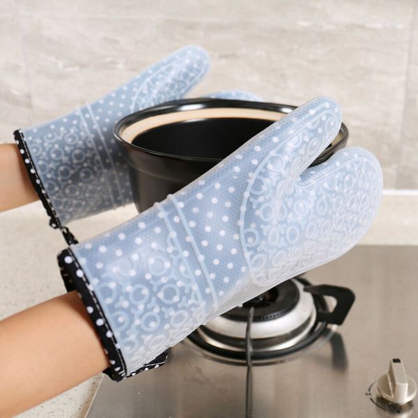 1 piece grade silicone heat kitchen gloves resistant oven mitts cooking baking bbq pot holder glove
1 piece grade silicone heat kitchen gloves resistant oven mitts cooking baking bbq pot holder glove