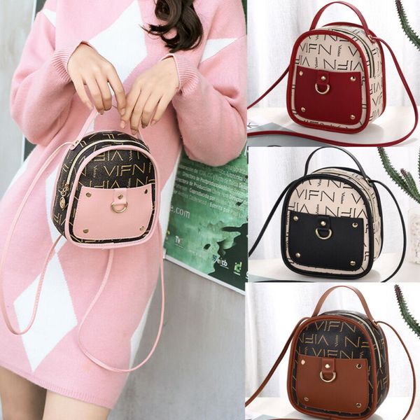 women girls school bag pu leather backpack mini rucksack purse travel handbag contrast print small backpack messenger bags
women girls school bag pu leather backpack mini rucksack purse travel handbag contrast print small backpack messenger bags