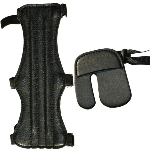 high-quality durable leather protector finger arm guard archery protective gear sleeve accessories, Black;gray
high-quality durable leather protector finger arm guard archery protective gear sleeve accessories, Black;gray
