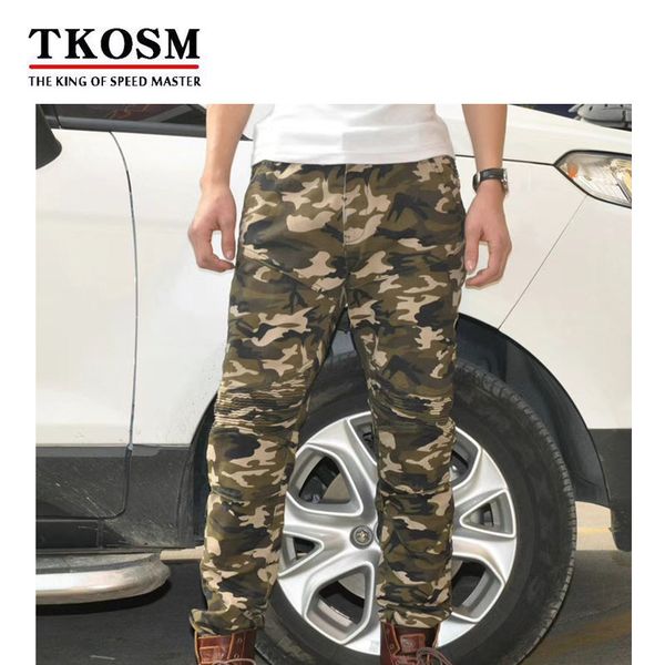 tkosm 2018 new motorcycle biker elastic jean men slim fit washed vintage ripped jeans camouflage leisure riding motorcycle pants, Black;blue
tkosm 2018 new motorcycle biker elastic jean men slim fit washed vintage ripped jeans camouflage leisure riding motorcycle pants, Black;blue