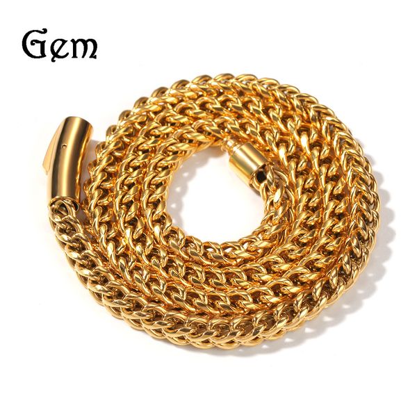 cuban link chains fashionable men's stainless steel positive and negative chain bracelet hip-hop men's accessories francochainbrac, Silver
cuban link chains fashionable men's stainless steel positive and negative chain bracelet hip-hop men's accessories francochainbrac, Silver