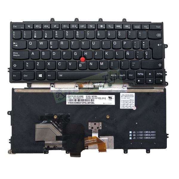 lapkeyboard sp spanish for lenovo x240 x240s x250 x260 x240i x230s x270 0c43982 04x0177 cs13xbl-8 backlit black accessories
lapkeyboard sp spanish for lenovo x240 x240s x250 x260 x240i x230s x270 0c43982 04x0177 cs13xbl-8 backlit black accessories
