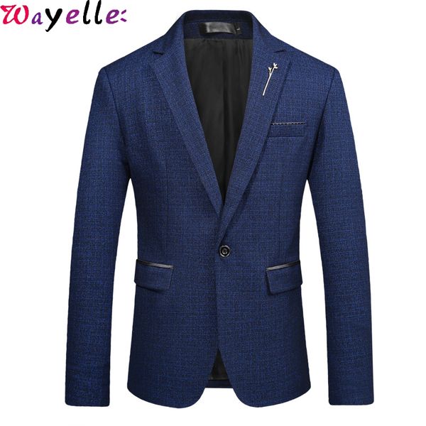 men blazer jacket slim fit men suits blazers business/casual stylish stripped blazer for jacket coat masculino 5xl, White;black
men blazer jacket slim fit men suits blazers business/casual stylish stripped blazer for jacket coat masculino 5xl, White;black