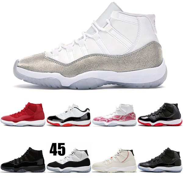 2020 11 basketball shoes for men citrus bred high low barons concord black white varsity red womens sports sneakers size 36-47, White;red
2020 11 basketball shoes for men citrus bred high low barons concord black white varsity red womens sports sneakers size 36-47, White;red