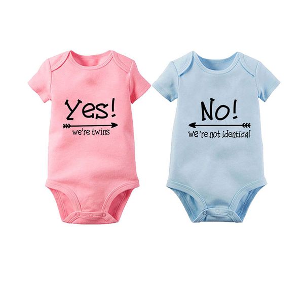 culbutomind set of 2 bodysuits | twins bodysuit set | newborn infant twin baby outfits yes we are twins no we are not identical, Blue
culbutomind set of 2 bodysuits | twins bodysuit set | newborn infant twin baby outfits yes we are twins no we are not identical, Blue