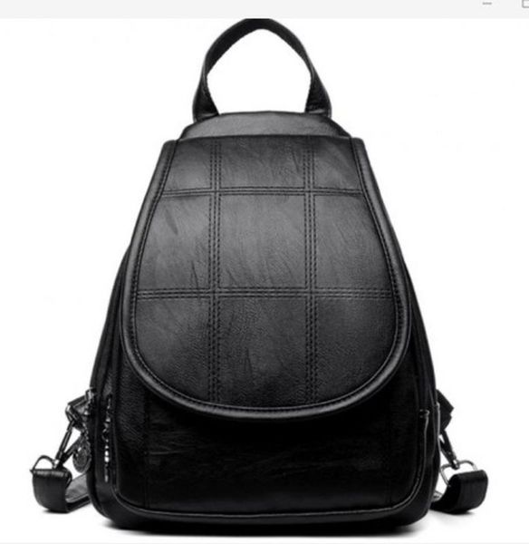 2020 new women's soft leather shoulder bag fashion simple and versatile solid color casual ladies backpack
2020 new women's soft leather shoulder bag fashion simple and versatile solid color casual ladies backpack
