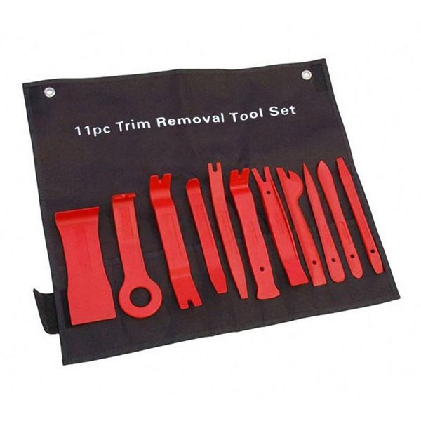 11pcs removal pry tools car auto radio audio repair kit door dash trim pry clip stereo panel installer with cloth bag
11pcs removal pry tools car auto radio audio repair kit door dash trim pry clip stereo panel installer with cloth bag