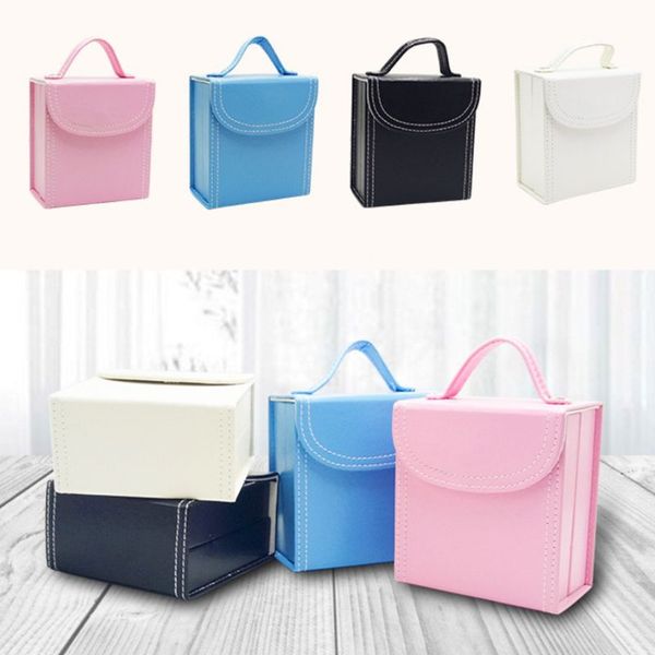 simple mini portable earrings ring storage bag pendant necklace jewelry scratchproof protect box travel carrying case q0ke, Pink;blue
simple mini portable earrings ring storage bag pendant necklace jewelry scratchproof protect box travel carrying case q0ke, Pink;blue