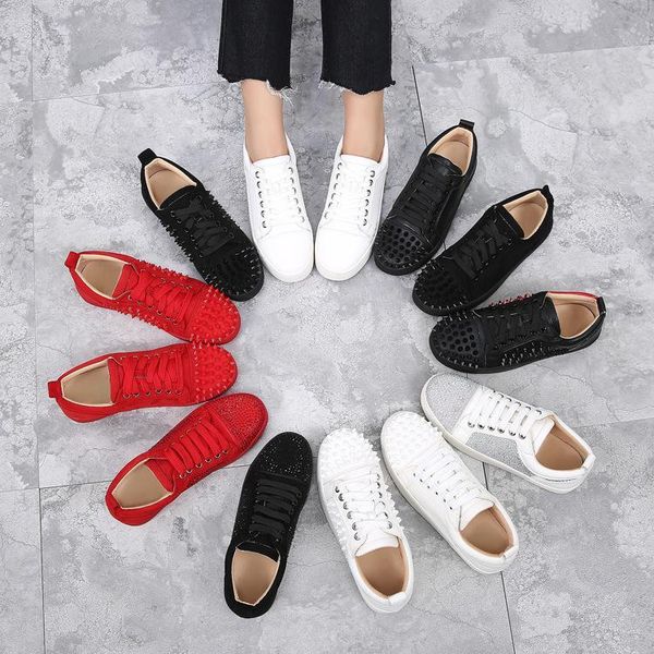 new 2019 designs shoes calf low cut mix bottom is red sneaker party wedding shoes genuine leather spikes lace-up casual shoes, Black
new 2019 designs shoes calf low cut mix bottom is red sneaker party wedding shoes genuine leather spikes lace-up casual shoes, Black