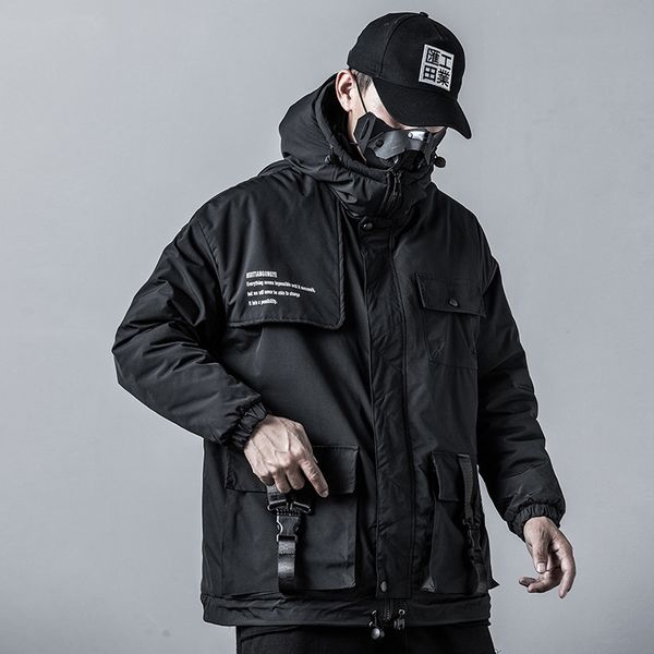 men jacket winter coat men streetwear harajuku parkas cargo tactics jackets and coats male black parka clothes mg457
men jacket winter coat men streetwear harajuku parkas cargo tactics jackets and coats male black parka clothes mg457