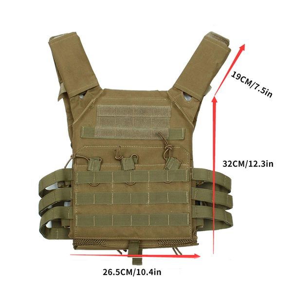 600d hunting tactical vest military molle plate carrier magazine airsoft paintball cs outdoor protective lightweight vest, Black;green
600d hunting tactical vest military molle plate carrier magazine airsoft paintball cs outdoor protective lightweight vest, Black;green