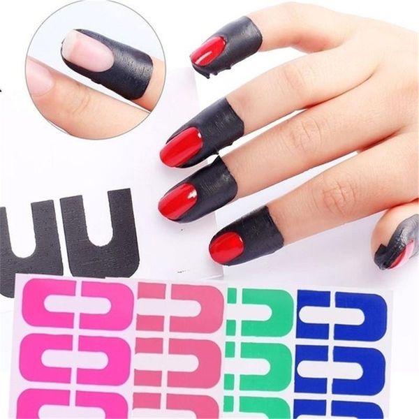 1 лист nail art польского лак протектор peel off лента креативного u-образный палец обложка инструменты влагозащищенных ногти гели наклейка, Black
1 лист nail art польского лак протектор peel off лента креативного u-образный палец обложка инструменты влагозащищенных ногти гели наклейка, Black