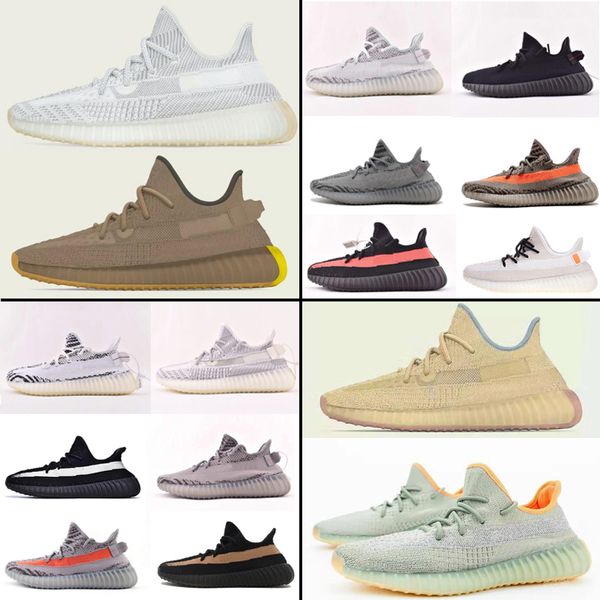 

[С коробкой]kanye west 2020 yeezy yeezys 350 boots v2 zebra white yecheil Earth men yezzy shoes mens women stock x кроссовки