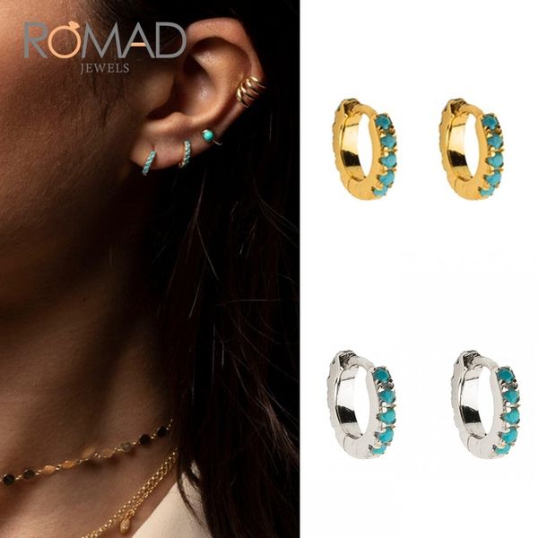 romad fashion 100% s925 sterling silver round micro inlaid personality trend earrings for women gifts 2020, Golden;silver
romad fashion 100% s925 sterling silver round micro inlaid personality trend earrings for women gifts 2020, Golden;silver
