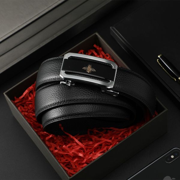 men's genuine leather layer cowhide imitation steel buckle belt business belt men's, Black;brown
men's genuine leather layer cowhide imitation steel buckle belt business belt men's, Black;brown