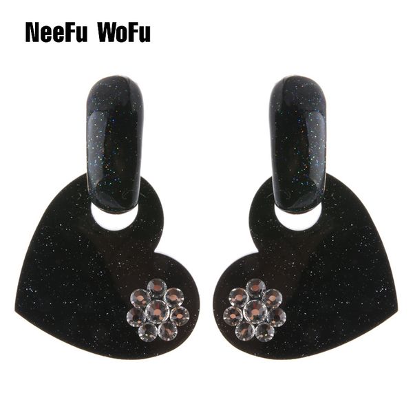 neefu wofu drop crystal earrings resin earring heart shaped big earring for woman large long brinco ear oorbellen gift, Silver
neefu wofu drop crystal earrings resin earring heart shaped big earring for woman large long brinco ear oorbellen gift, Silver