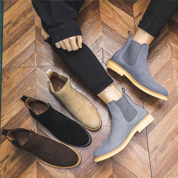 new boots man ankle boots fashion plus velvet high-outdoor walking shoe wear resistant casual shoes boy, Black
new boots man ankle boots fashion plus velvet high-outdoor walking shoe wear resistant casual shoes boy, Black