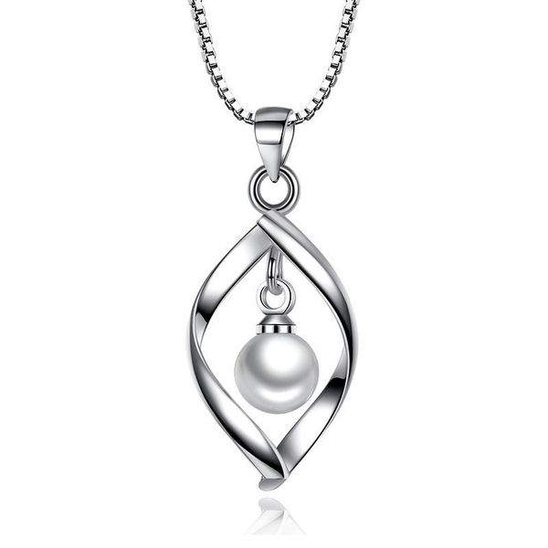 silver 925 jewelry fashion twisted necklace female sweet pearl pendant clavicle chain sterling silver necklace 2019 gift
silver 925 jewelry fashion twisted necklace female sweet pearl pendant clavicle chain sterling silver necklace 2019 gift
