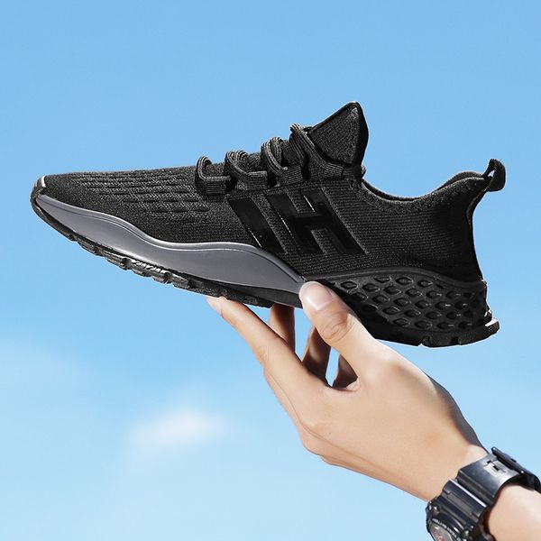 new spring autumn casual shoes for outdoor comfortable men sneakers men breathable sport light fashion shoes, Black
new spring autumn casual shoes for outdoor comfortable men sneakers men breathable sport light fashion shoes, Black