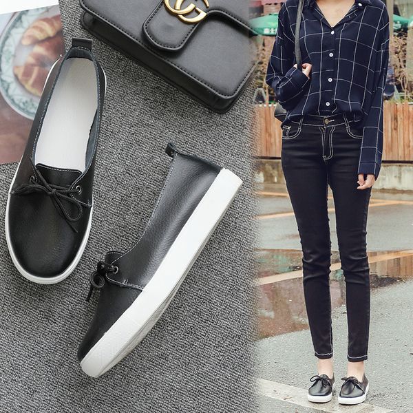 nurses shoes students shoes korean version with bull tendon bottom, Black
nurses shoes students shoes korean version with bull tendon bottom, Black