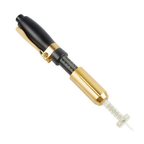 2019 Black Golden Skin Care High Pressure Needle Free Hyaluronic Acid dermal filler Pen hyaluron pen injector
2019 Black Golden Skin Care High Pressure Needle Free Hyaluronic Acid dermal filler Pen hyaluron pen injector