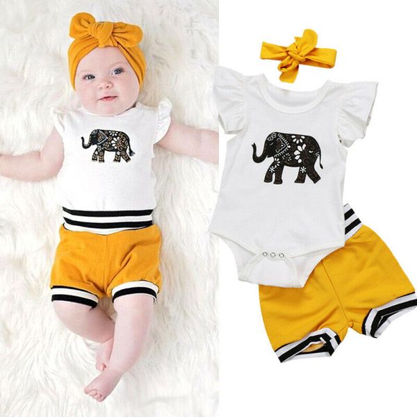 2020 детские летние одежда 3шт малышей baby girl одежда комплекты с коротким рукавом elephant ромпер tops + шорты + оголовье костюмы, Pink;blue
2020 детские летние одежда 3шт малышей baby girl одежда комплекты с коротким рукавом elephant ромпер tops + шорты + оголовье костюмы, Pink;blue
