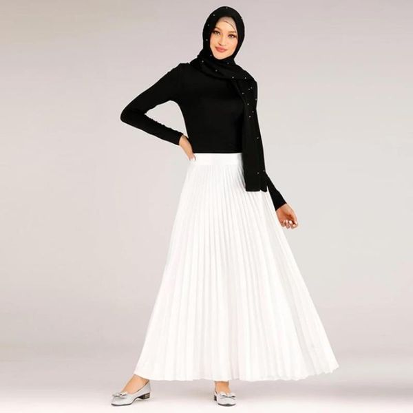 new pleated muslim skirt female cross-border vintage stitching-colored striped pleated skirt full big swing muslim f1707, Red
new pleated muslim skirt female cross-border vintage stitching-colored striped pleated skirt full big swing muslim f1707, Red
