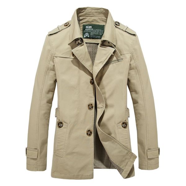 5xl men brand autumn long business casual cotton jacket trench coat men new fashion soft safari style outwear jackets coats, Black;brown
5xl men brand autumn long business casual cotton jacket trench coat men new fashion soft safari style outwear jackets coats, Black;brown