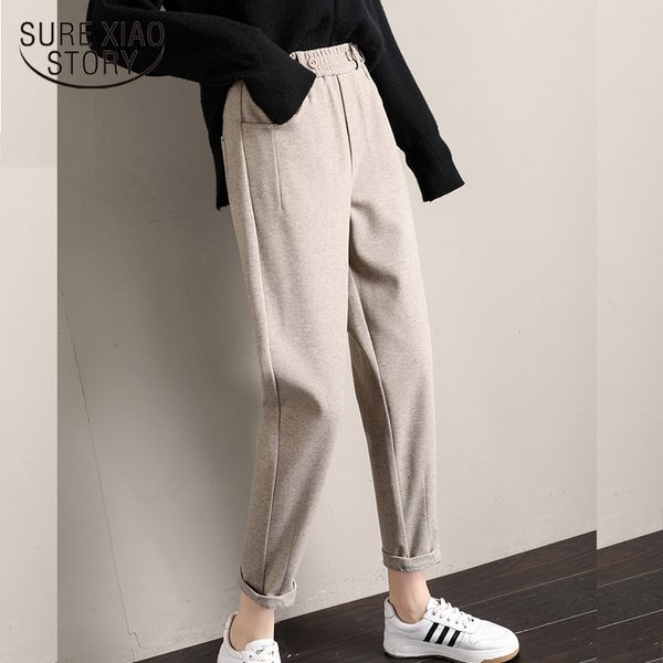 casual autumn winter thick warm pants 2019 new high waist corduroy pants women button elastic stretch loose trousers 7813 50, Black;white
casual autumn winter thick warm pants 2019 new high waist corduroy pants women button elastic stretch loose trousers 7813 50, Black;white